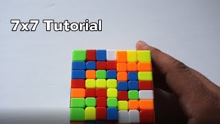 How To Solve A 7x7 Rubik's Cube