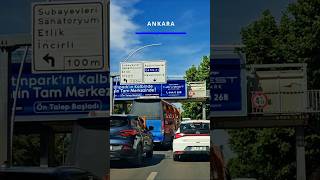Ankara Şehrin İçinde | 4K Şehir Sürüşü
