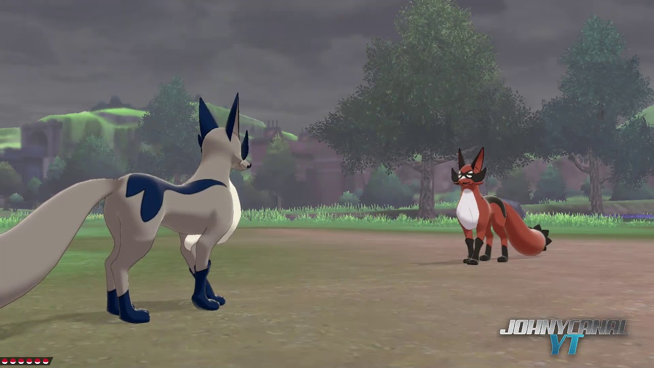 SHINY THIEVUL GAMEPLAY  - POKEMON SWORD AND SHIELD