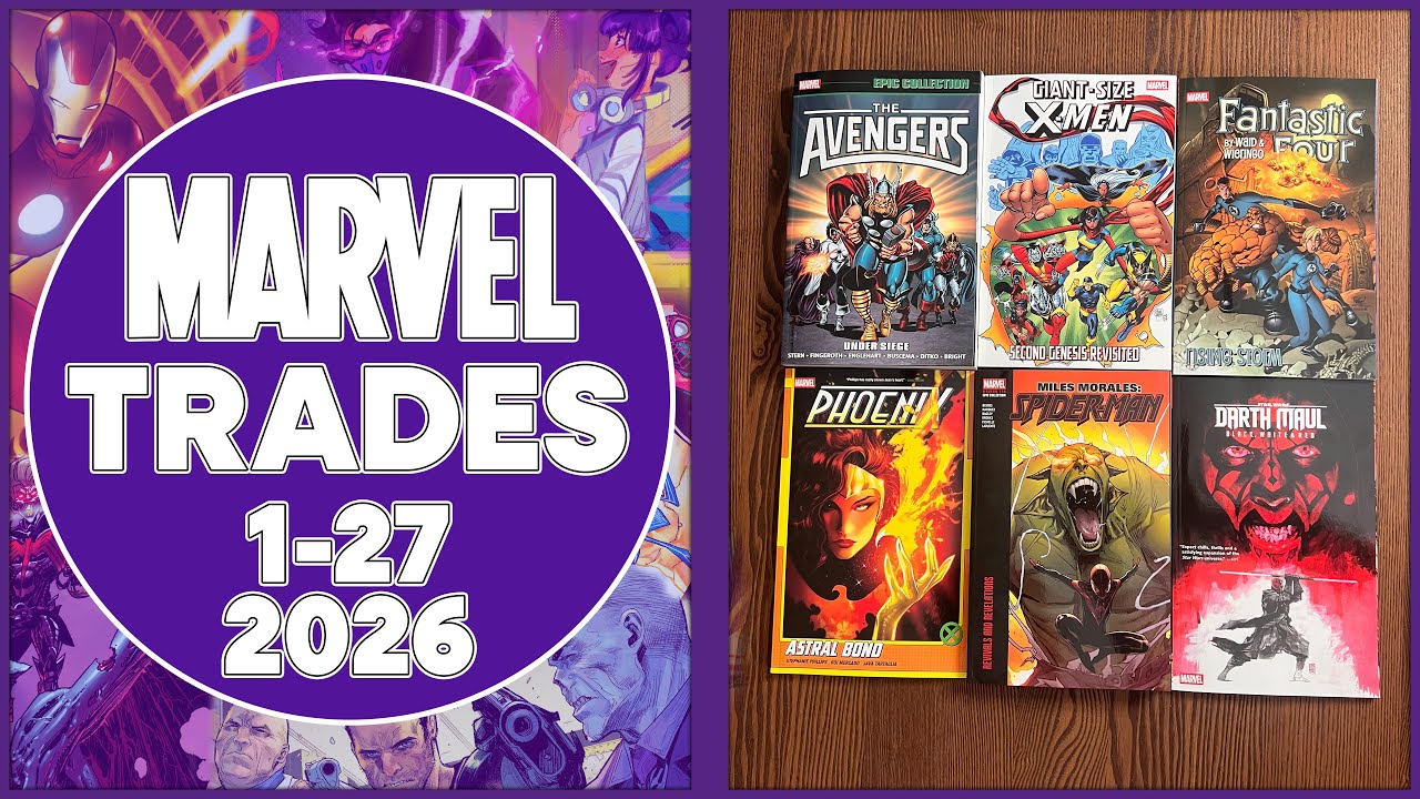 Marvel 1/27/26| Avengers Epic Collection: Under Siege | Miles Morales Epic: Revivals And Revelations