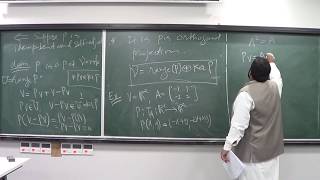 Lecture 5 (Part 4): A non-example of orthogonal Projection