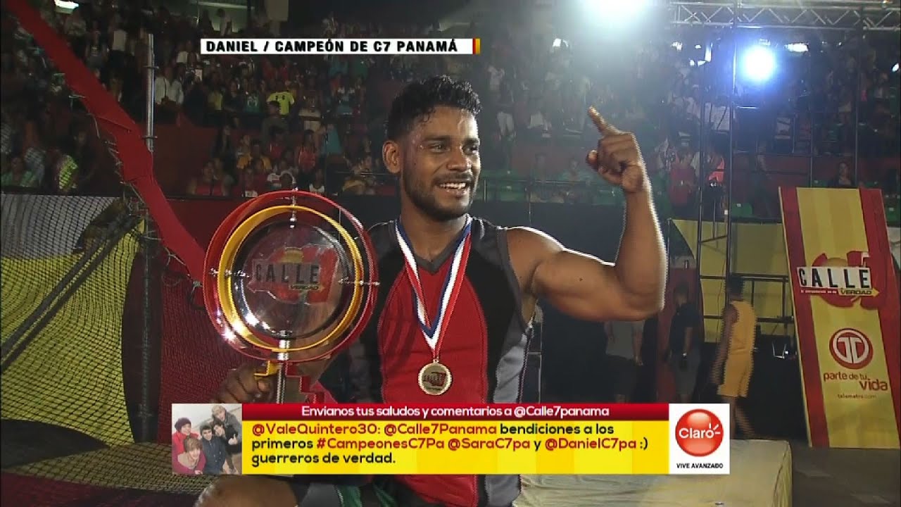 Daniel es el campeón de Calle 7 Panamá