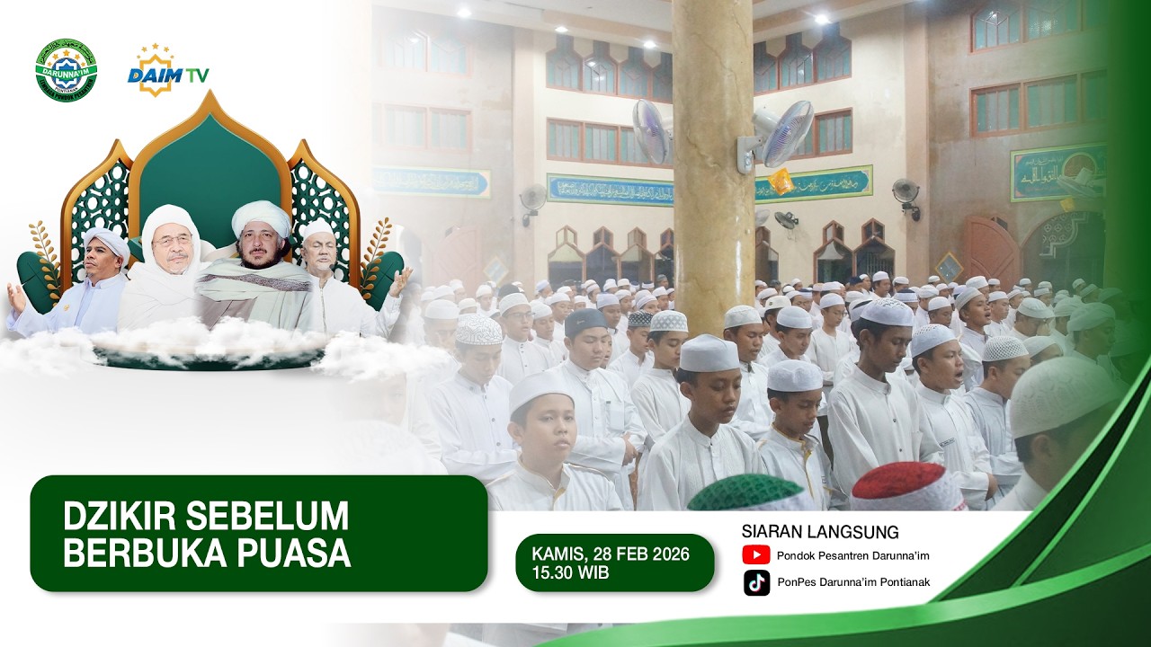 LIVE |🔴Buka Puasa Bersama | Peringatan Haul Sayyid Muhammad Al Maliki