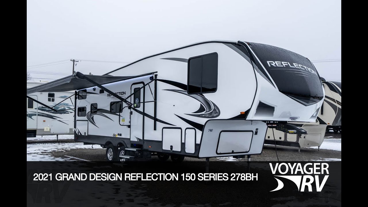 2021 Grand Design Reflection 150 Series 278BH 5th Wheel RV Video Tour -  Voyager RV Centre - YouTube