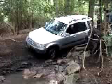 Here's for all you Honda SUV off-road fans! The car is probably a 2001, 2002 model year. NOT MY VIDEO. Source: video.google.com and HondaSUV.com.
