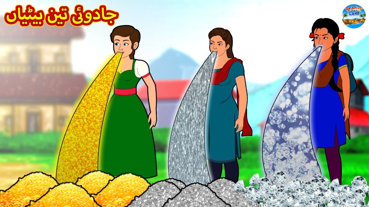 جادوئی تین بیٹیاں | Urdu Stories | Bedtime Stories | Urdu Fairy Tales | Magic Land Stories