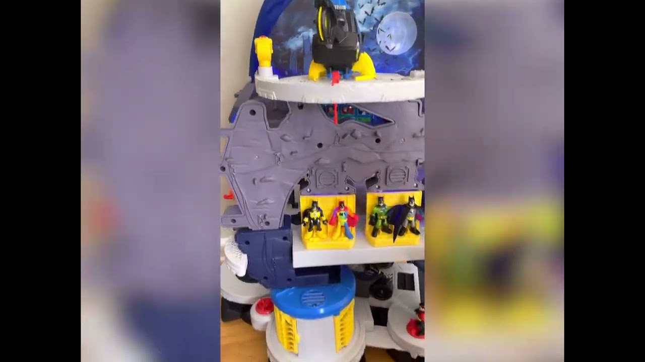Imaginext DC Super Friends Super Surround Batcave Toy Review by Collin