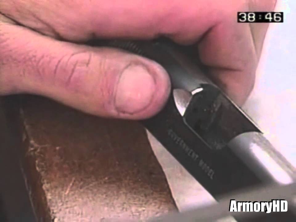 Wilson Combat Gunsmithing - Flare/Fair The Ejection Port