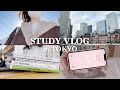 study+Tokyo vlog 🇯🇵psychology student × web designer in Japan👩💻first snow in Tokyo❄️⛄️