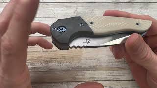 Greg Lightfoot Ground Fighter Custom Pocketknife. Fablades Full Review