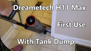 Dreametech H11 Max First Use And Cleanup | Amazing Results screenshot 5