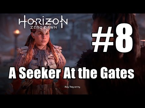 Wideo: Horizon Zero Dawn: A Seeker At The Gates - Override A Strider, Corrupted Zones I Dotarcie Do Fortu Granicznego Carja