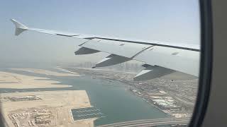 Emirates Airbus A380-800 Landing In Dubai On A Sunny Afternoon Emirates Aviation