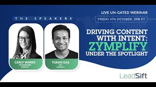 Driving Content with Intent Data: Zymplify Under the Spotlight