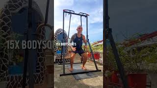 Fullbody Push & Pull 10 rounds calisthenics circuit #exercise #bodyweightworkout #foryou