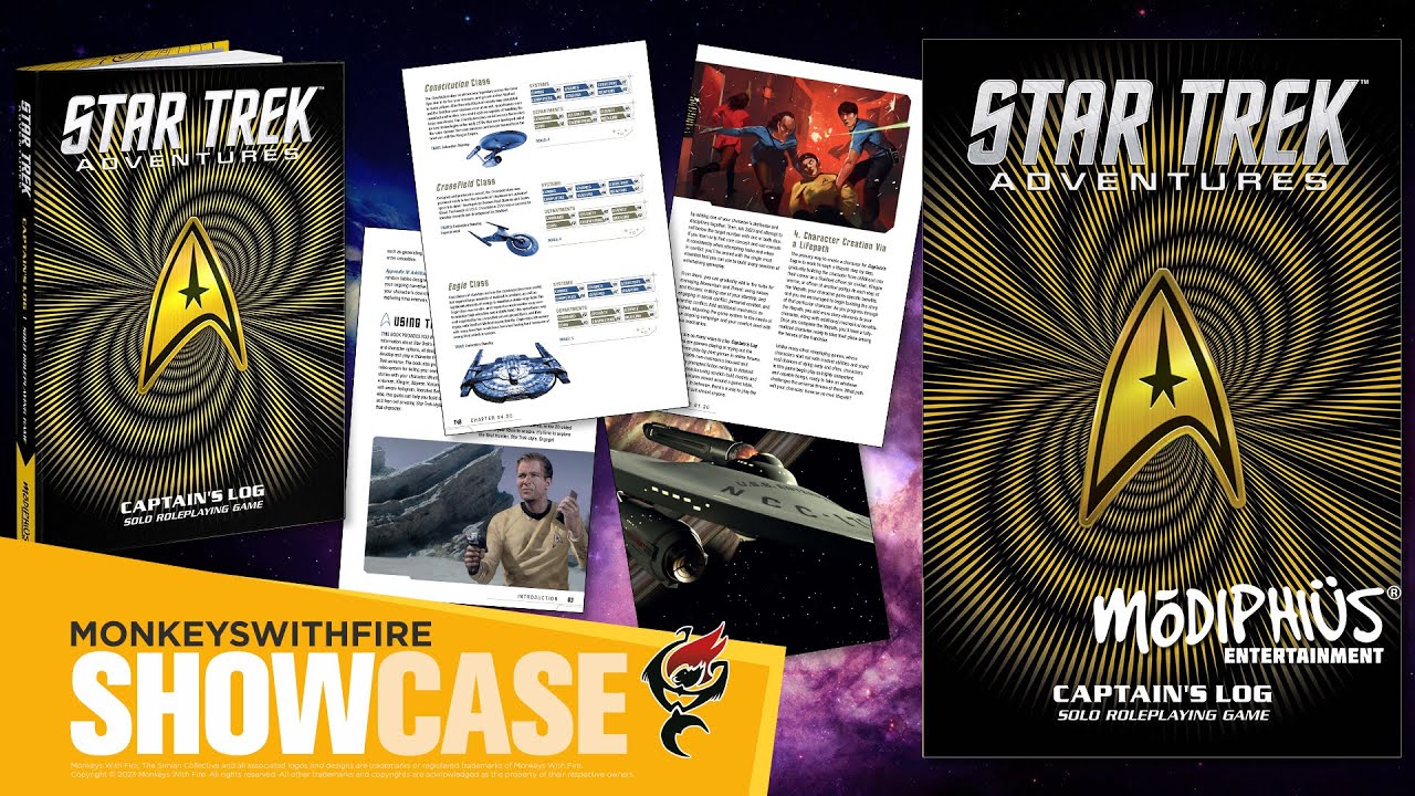 SHOWCASE || STAR TREK: CAPTAIN'S LOG || MODIPHIUS ENTERTAINMENT ...