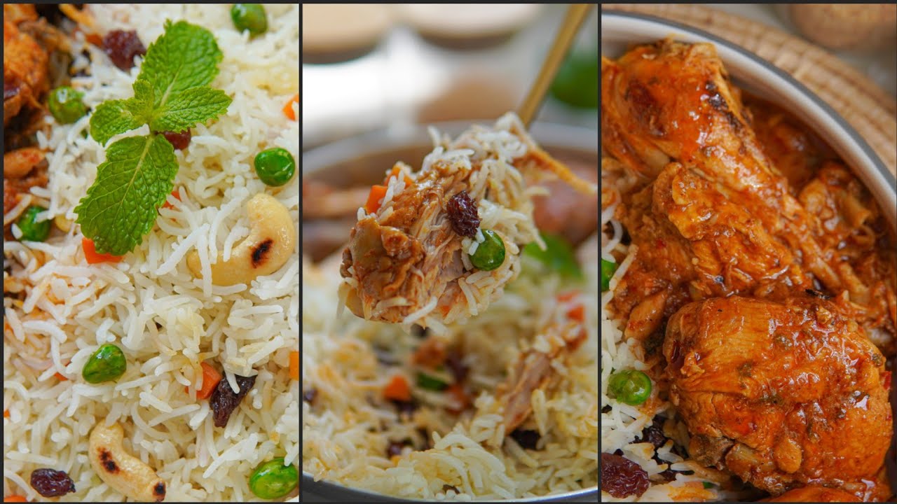 အရသာကောင်းတဲ့ ထောပတ်ထမင်း ကြက်သားဟင်း အလွယ်ချက်နည်း…👩🏻‍🍳😋🥘