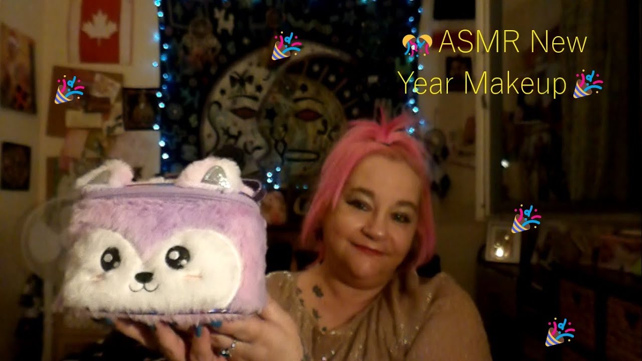 🎊ASMR New Year Makeup🎉