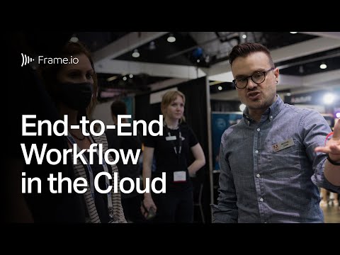 Workflow Zone Demo at Cine Gear Expo 2022