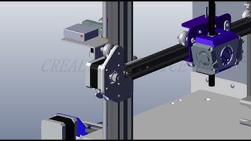 service tutorial Ender 3 Max X axis motor replacement