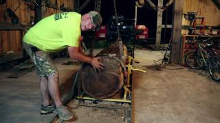 This Massive Black Walnut Log Was Almost A Massive Bust On The Sawmill