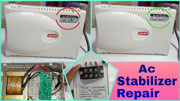 Ac stabilizer repair | ac stabilizer output not working