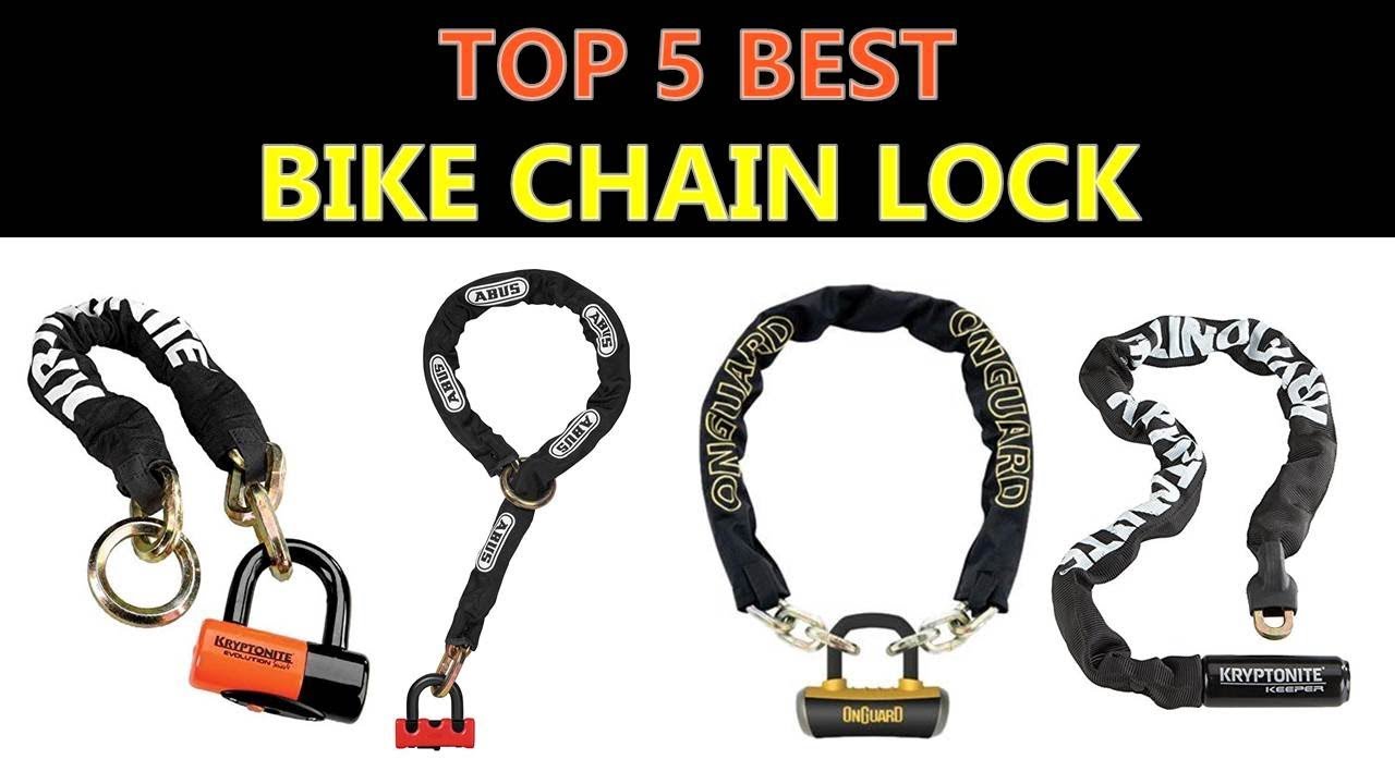 incl einsteckkette and CHAIN LOCK Nean Bicycle Frame Ring Lock