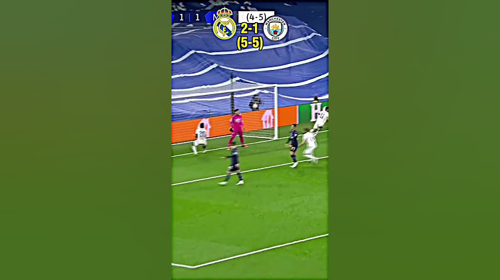 Remontada del Real Madrid vs Manchester City en el Bernabéu 2022 #futbol #shorts