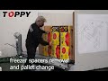 Инвертор паллет TOPPY L-SHAPE TILTER с конвейером