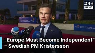 Swedish PM Ulf Kristersson on €90B Ukraine Aid, Russian Energy Risks, and EU Energy Crisis | AC1N