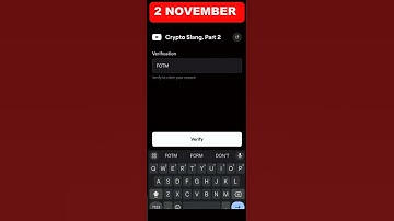 Crypto Slang. Part 2 Blum Video Code |Crypto Slang Part 2 Blum Today Verification Keyword Today Code