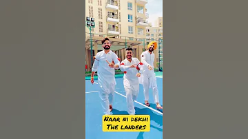 Bhangra on Naar ni Dekhi by #thelanders #shorts #firstlovebhangra #bhangrachoreography #2021