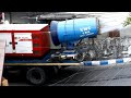 How To Sanitize Road In Kolkata || Big Sanitizing Machine || spray sanitizer in road.