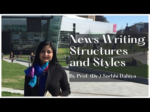News Writing Structures  and Styles