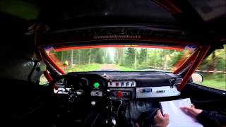 East sweden Rally 2015 ss3 Maths Johnsson