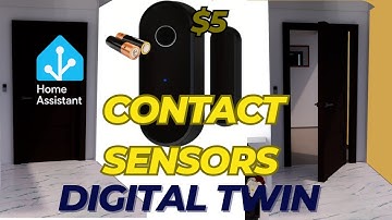 Tuya Contact Sensor Review | Wi-Fi vs Zigbee – Price, Battery Life & Digital Twin