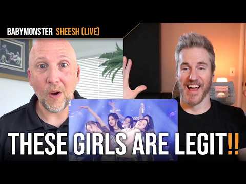 Vocal Coach &amp; Songwriter react to Babymonster’s SHEESH (live)!!