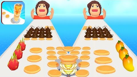 PANCAKE RUN 🥞💕: All Levels Gameplay Walkthrough Android, iOS NEW UPDATE