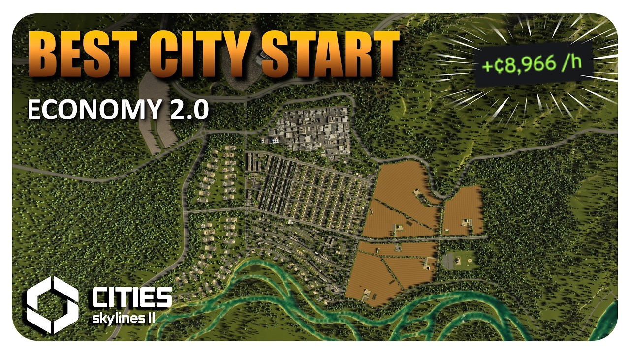 Ultimate Beginners Guide to Starting NEW CITY in CITIES SKYLINES 2 ...