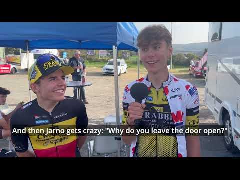 Jarno Widar and Milan Donie are best friends: ?Jarno can win the Tour?