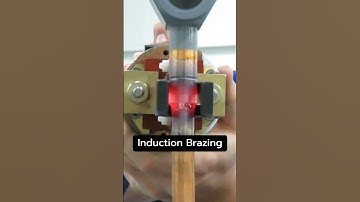 Are you familiar with induction brazing for hvac copper pipes? #hvac #hvaclife #brazing