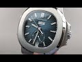 Patek Philippe Nautilus Annual Calendar Moonphase 5726/1A-014 Patek Philippe Watch Review