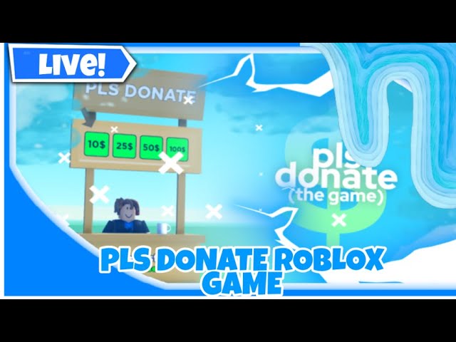 💰PLS DONATE💰 GIVEAWAY!!! ROBLOX LIVE 