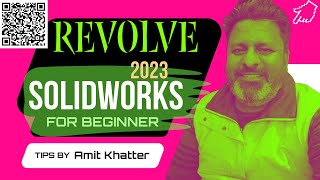 Solidwork3 2023 Tutorials solidworks revolve