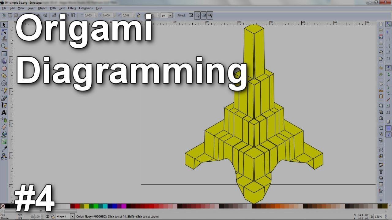 Download Origami Diagramming 4 Simple 3d Objects Youtube