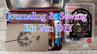 Journaling & Sewing Kit Fun - DIY