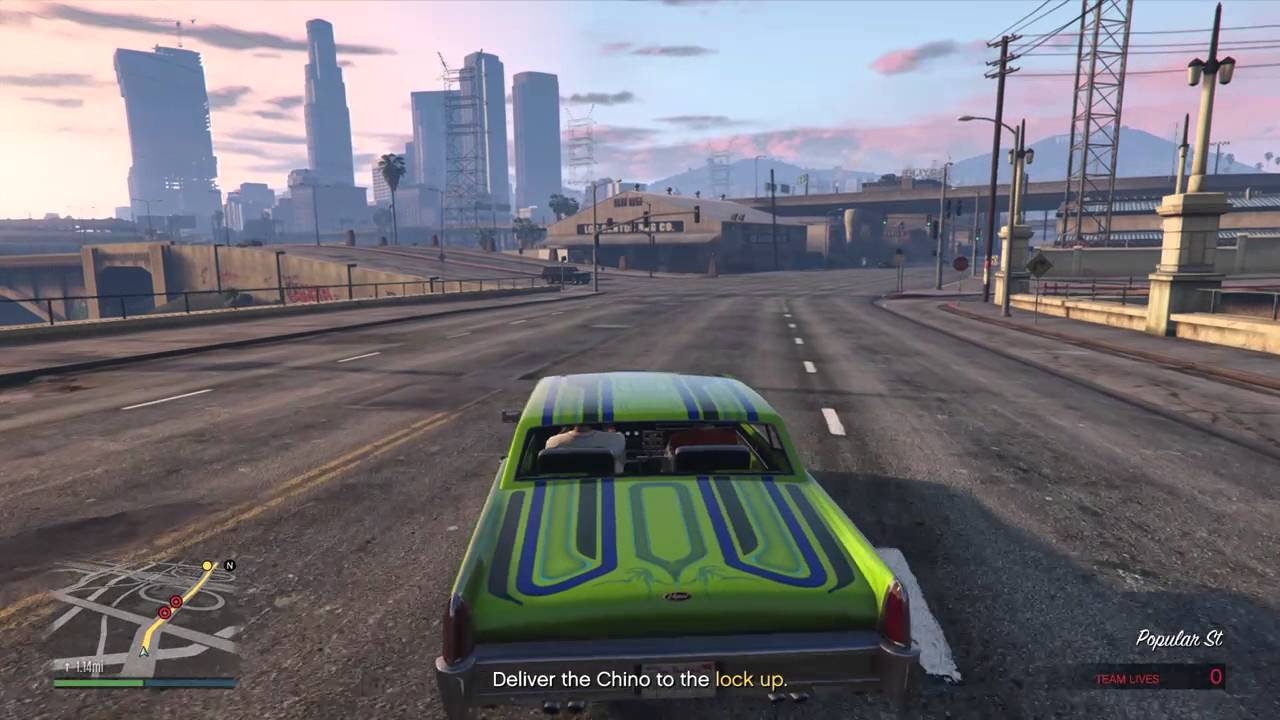 Grand Theft Auto V lowrider envy mission YouTube
