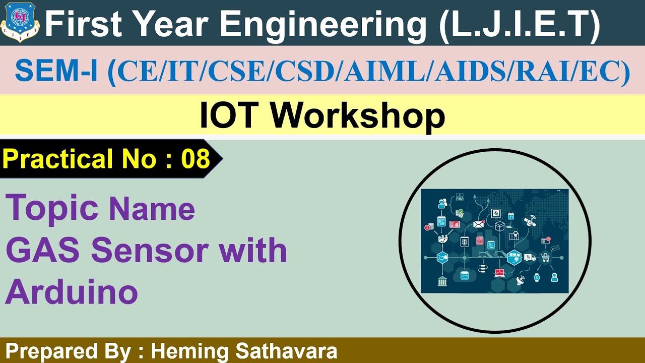 Practical-8_GAS sensor with Arduino | IOT Workshop - Laboratory | First ...