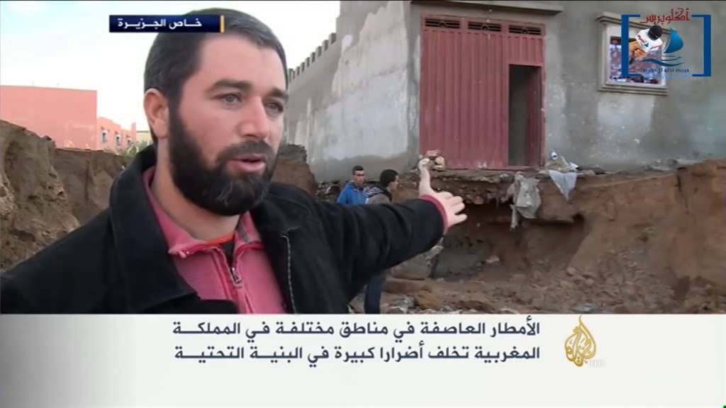 فيضانات أكلو -قناة الجزيرة