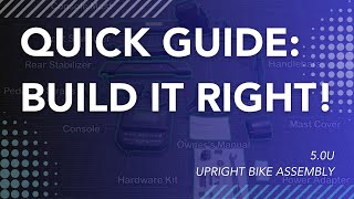 Horizon Fitness｜Upright Bike｜Assembly｜5.0U